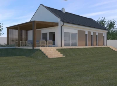 Új ház építés - Balatongyörök