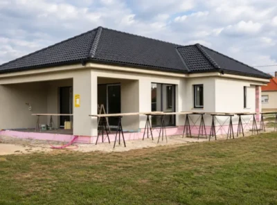 Kis alapterületű házak / Kleine Fertighäuser - Rábatamási 94 m²